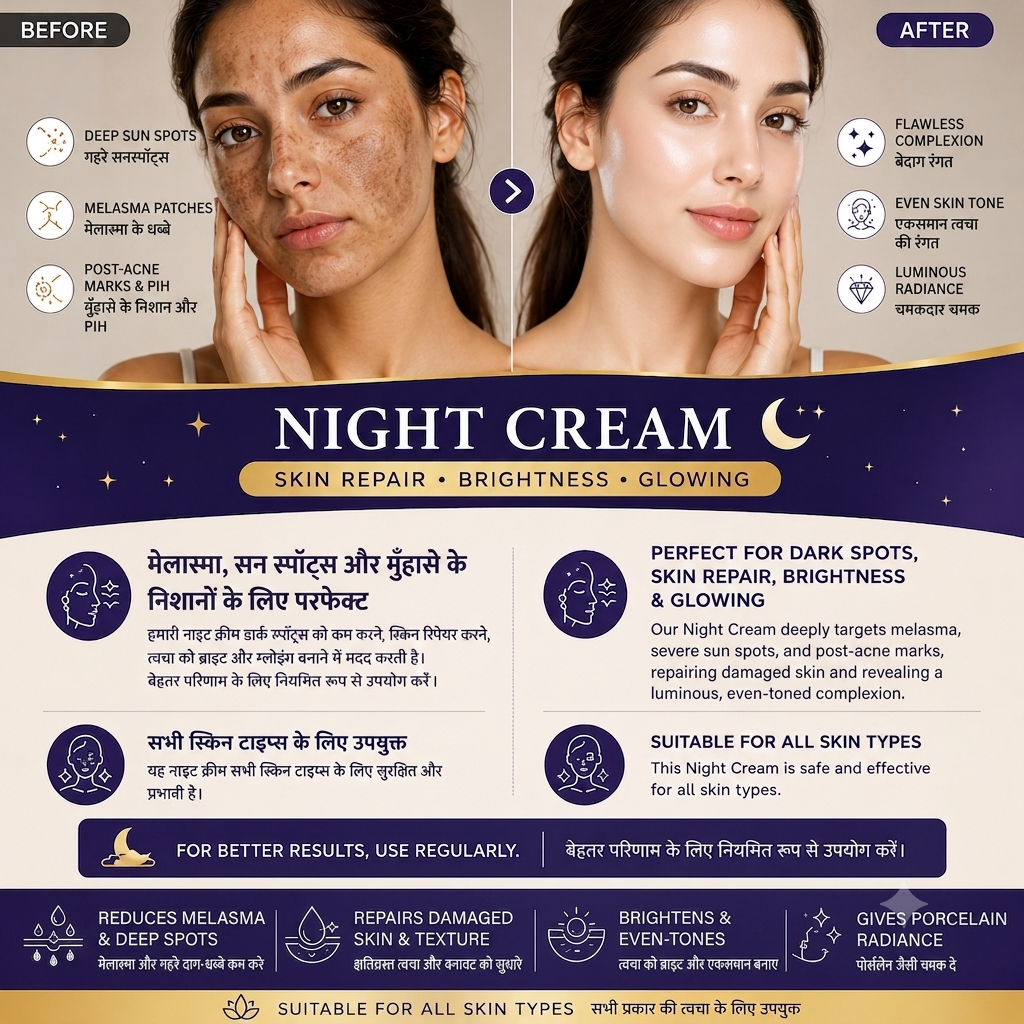 Night Cream  Overnight Skin Repair
