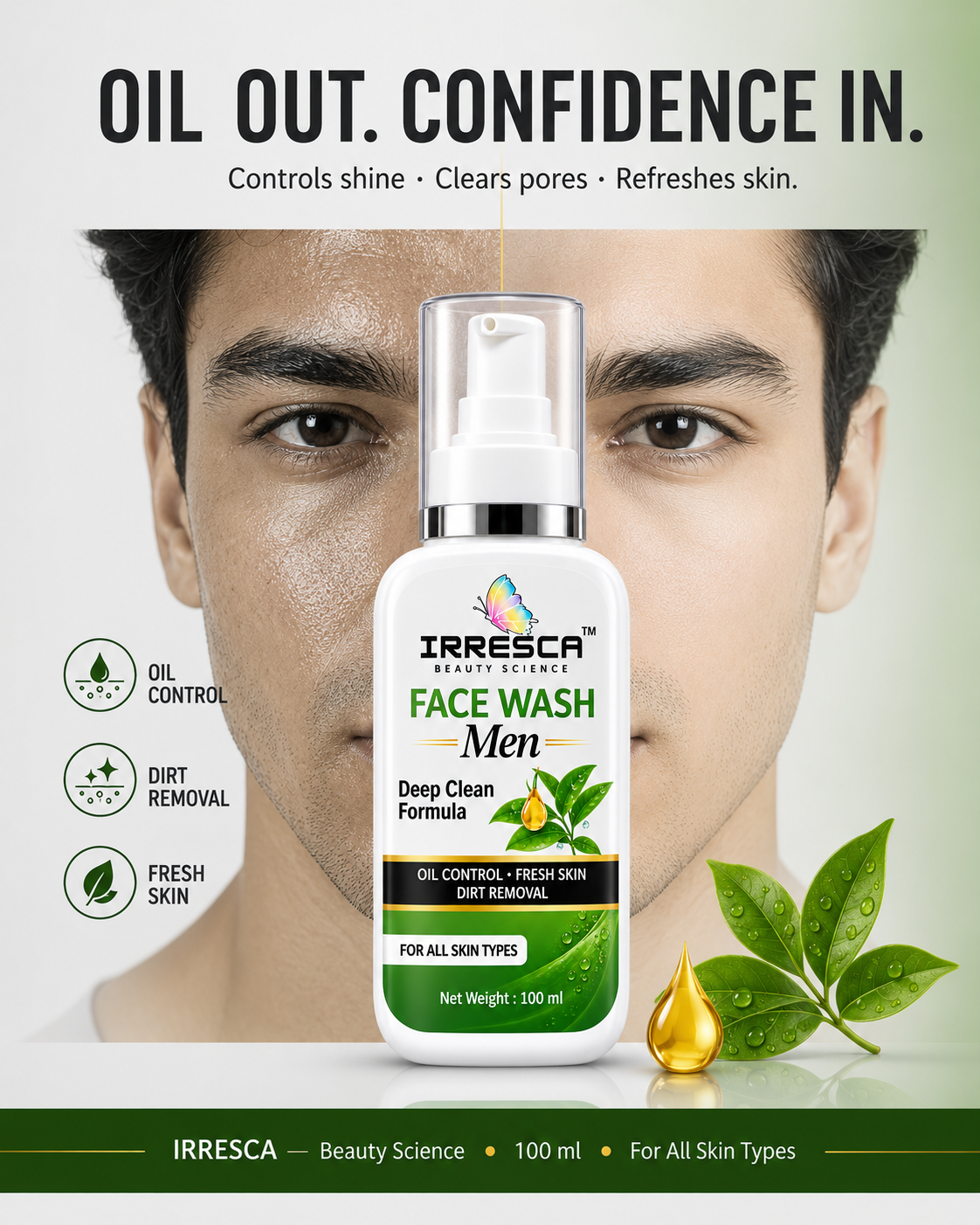 Face Wash Niacinamide & Tea Tree Oil