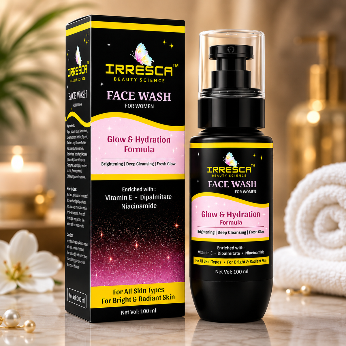 Face Wash with Kojic Acid & Niacinamide