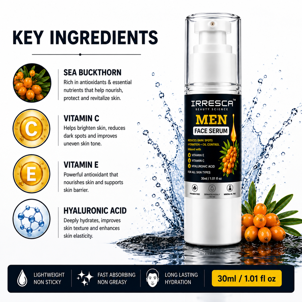 Face Serum Brightening & Oil Control