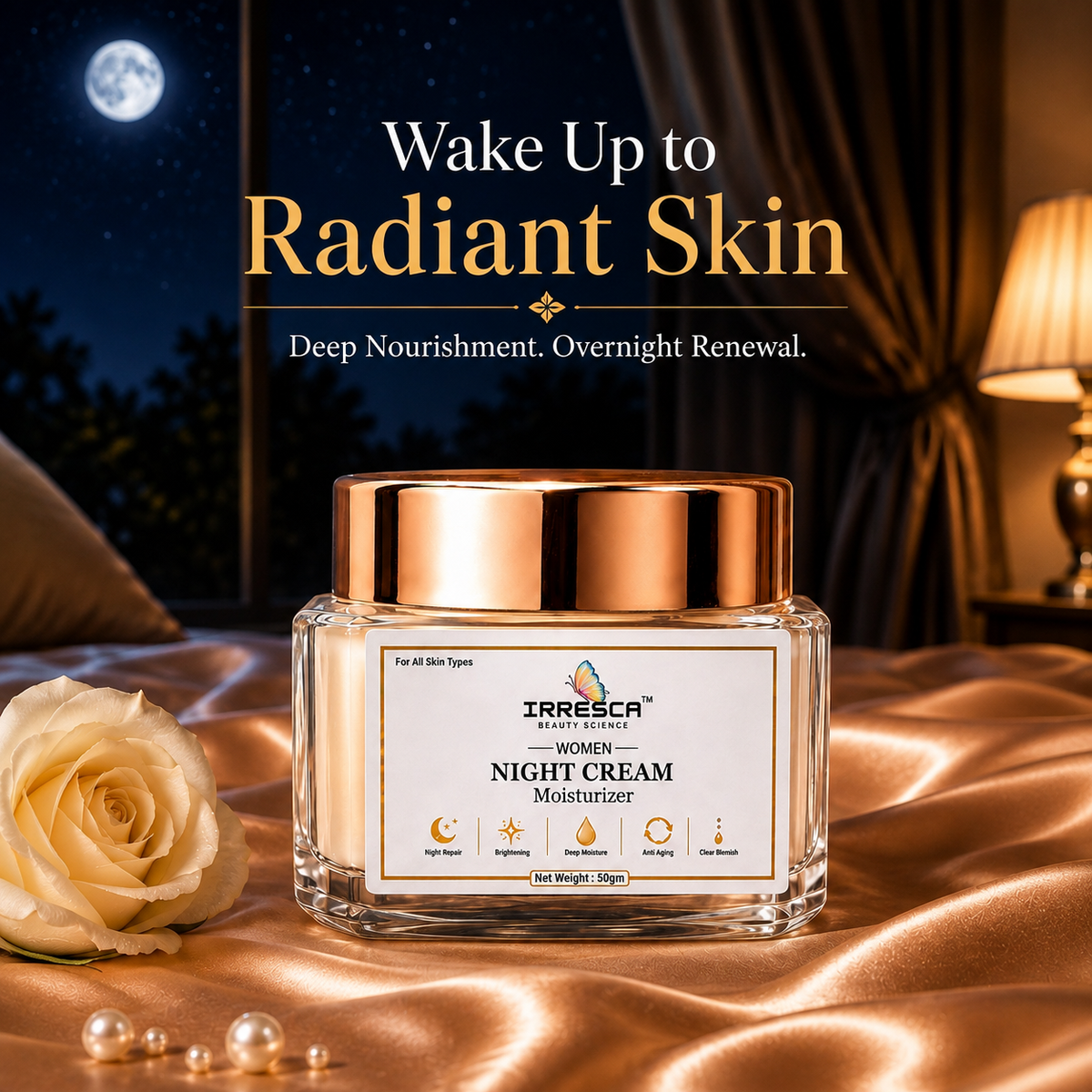 Night Cream  Overnight Skin Repair