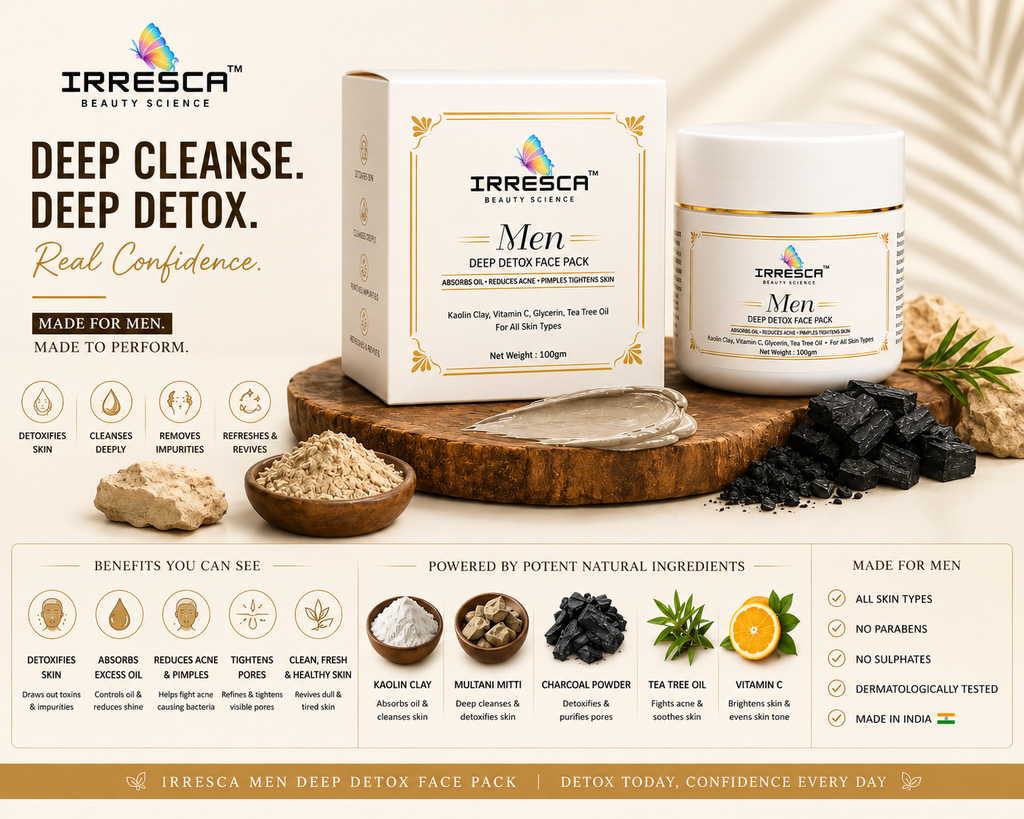Men Face Pack – Deep Cleansing & Oil Control
